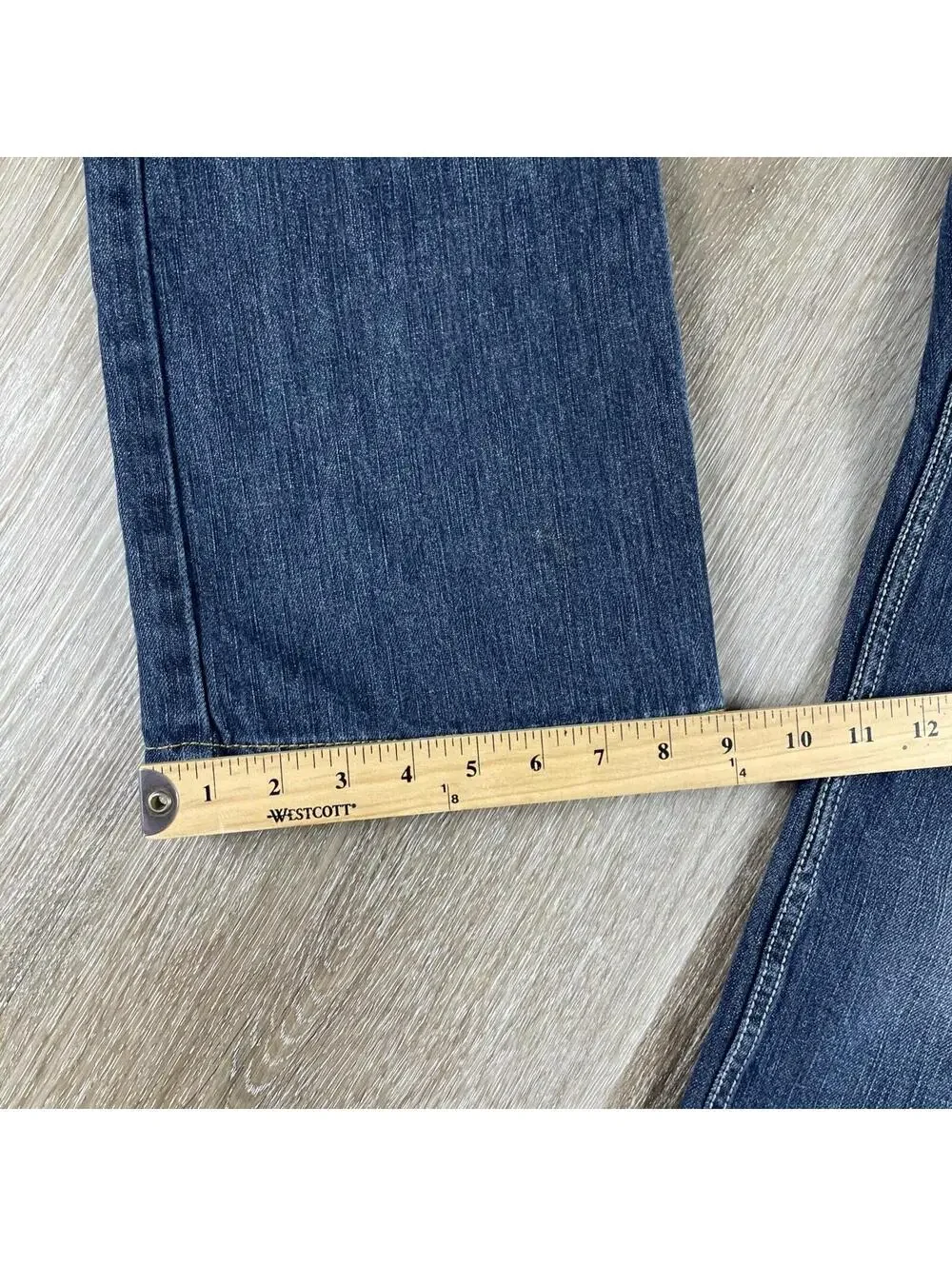 Y2K Carbon Black Dark Wash Straight Leg Jeans Men's 33 X 30 Street-wear